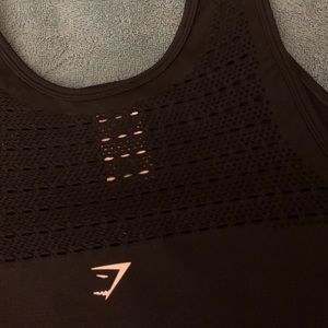 Gymshark Tank Top Black Large